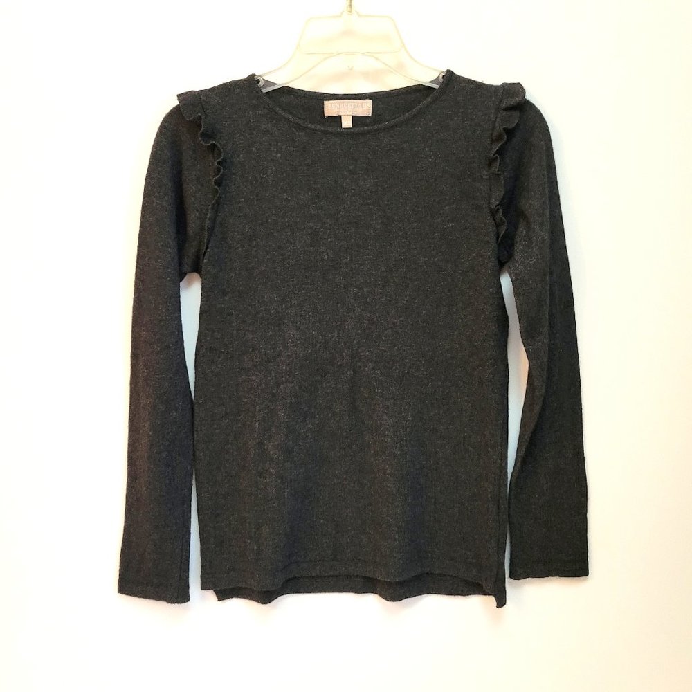 Benedetta B. Gray Wool/Cashmere Blend Sweater Size XS